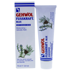 GEHWOL Fusskraft Blue front tube showing brand and travel-size convenience