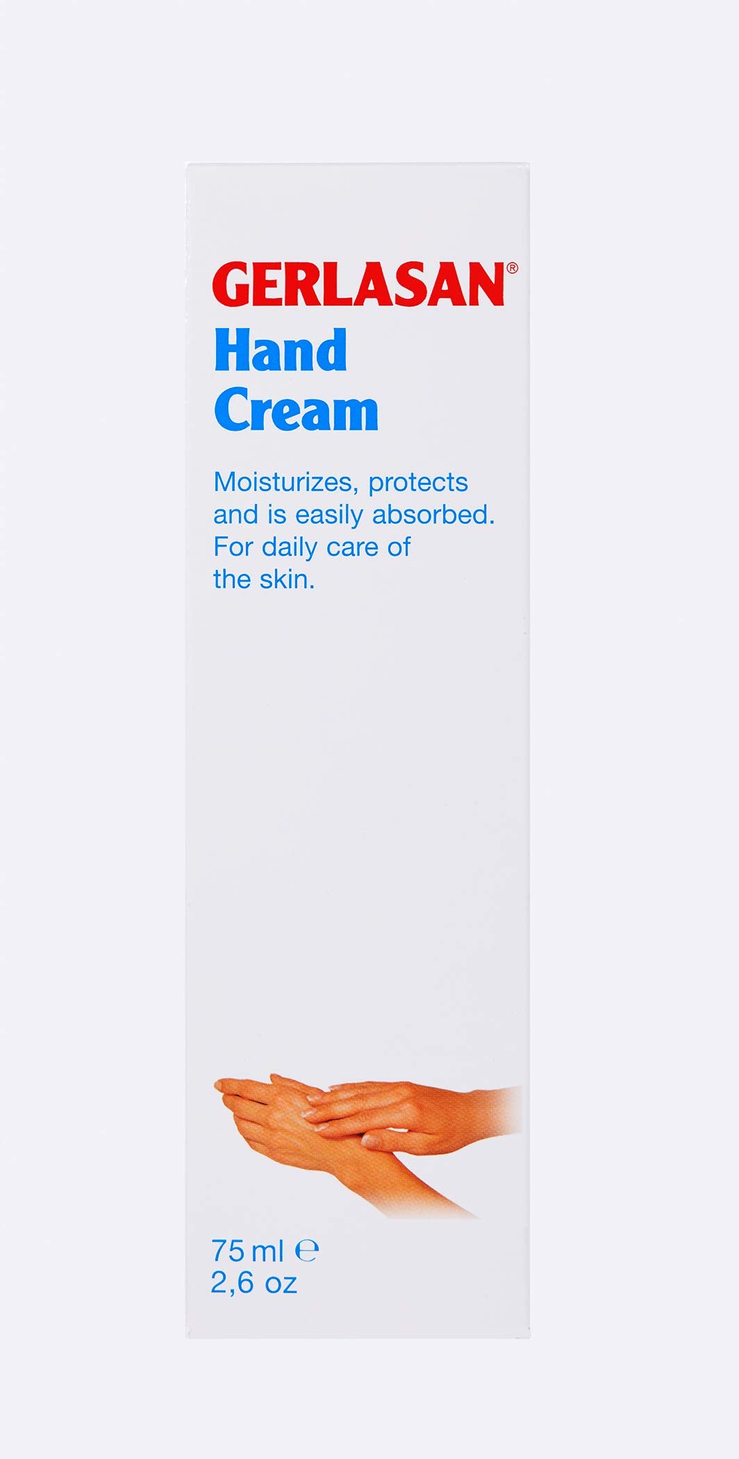 GEHWOL hand cream texture close-up illustrating smooth hydrating emulsion