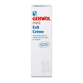 GEHWOL being applied to heel showing targeted callus care and visible hydration benefit
