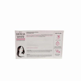 Geisha White soap close-up texture highlighting smooth surface and visible creaminess for gentle exfoliation benefit