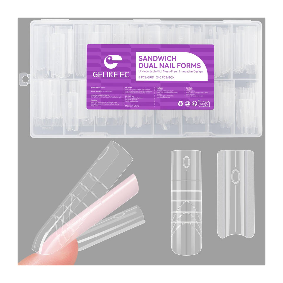 gelike ec front packaging showing kit contents and benefits