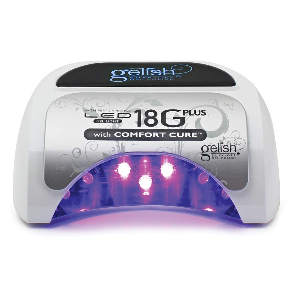 Gelish 36W 18G Plus front view showing ergonomic shape and fast curing