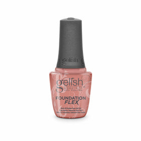 Gelish front packaging showing Cover Beige bottle and benefits