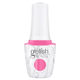 Gelish front packaging showing Don’t Be A Tease bottle and summer color benefit