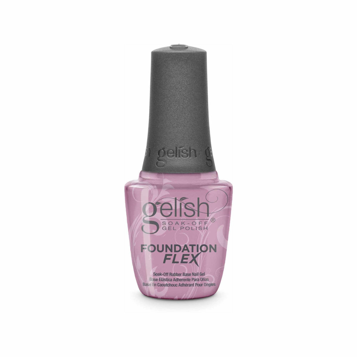 Gelish bottle front packaging showing Light Pink shade and 15mL volume benefit