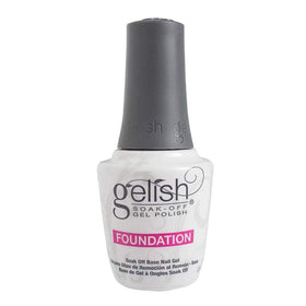 Gelish Harmony brush close-up showing smooth base application benefit