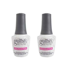 Gelish Harmony front packaging showing two bottles and professional benefit