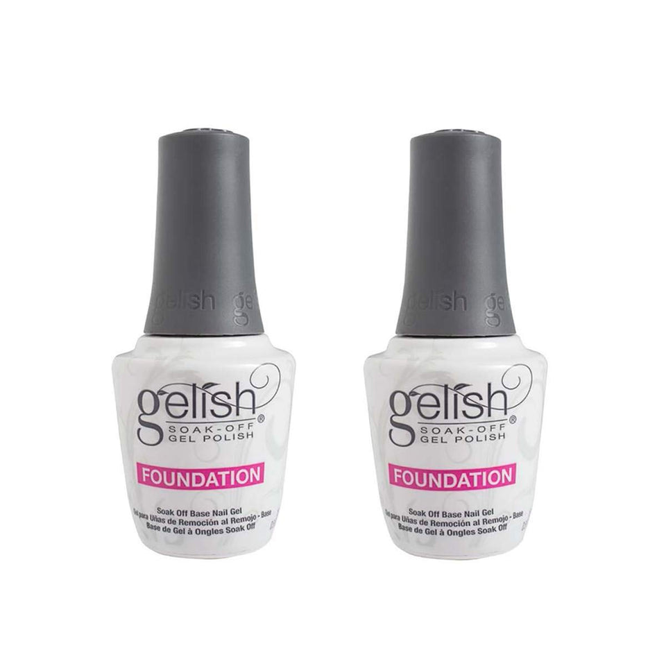 Gelish Harmony front packaging showing two bottles and professional benefit