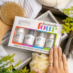 Gelish pH Bond bottle close-up demonstrating precise prep and improved adhesion