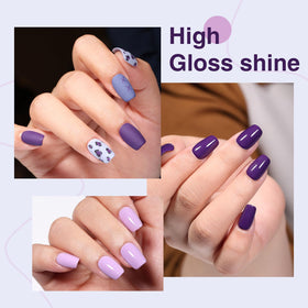 GELLAKTIK brush stroke detail demonstrating smooth, streak-free application