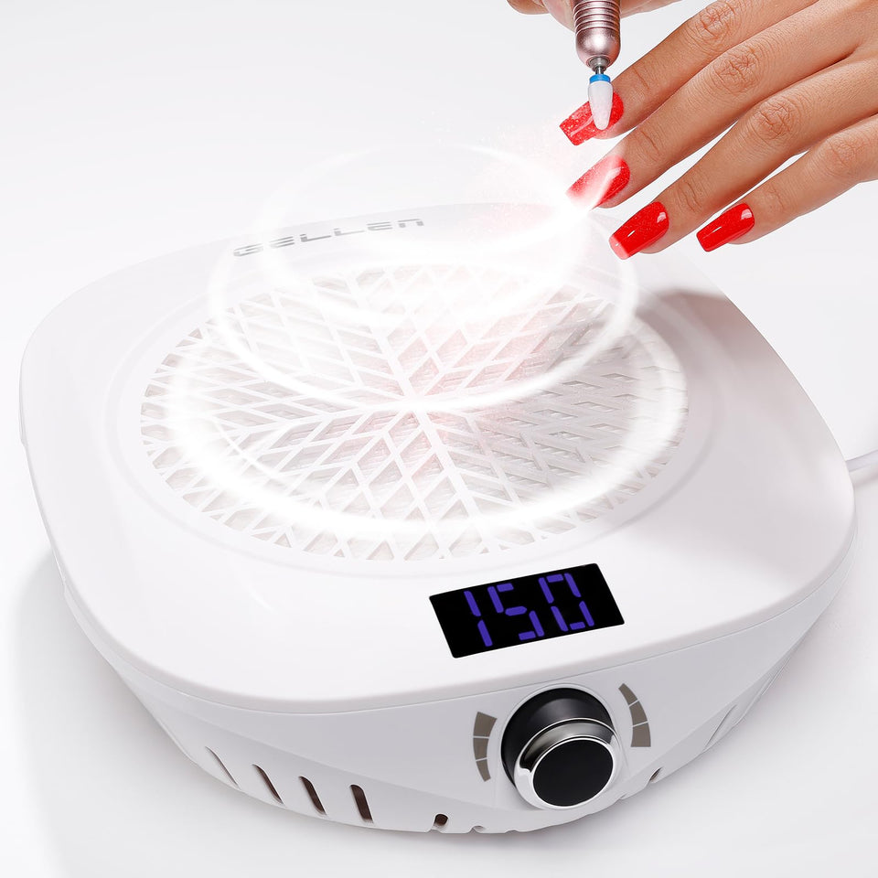GELLEN front view showing compact design and strong suction benefit