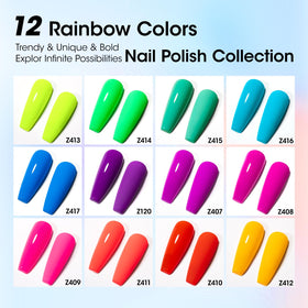GELLEN polish in hand to show bottle size and travel-friendly convenience