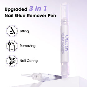 GELLEN pen nozzle close-up illustrating precision application and less mess