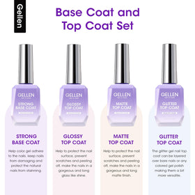 GELLEN bottles next to ruler showing 18ml size and travel-friendly benefit