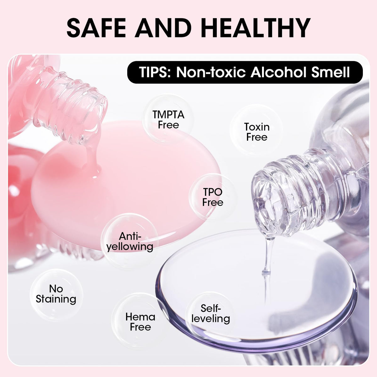 GELLEN scale comparison with a hand displaying true bottle size for practical reference