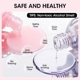 GELLEN scale comparison with a hand displaying true bottle size for practical reference