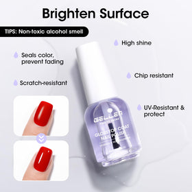 GELLEN bottle held in hand to show product scale and travel-friendly size