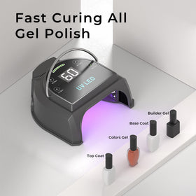 gelpal control panel and timers showing 15–60s presets for precise curing control