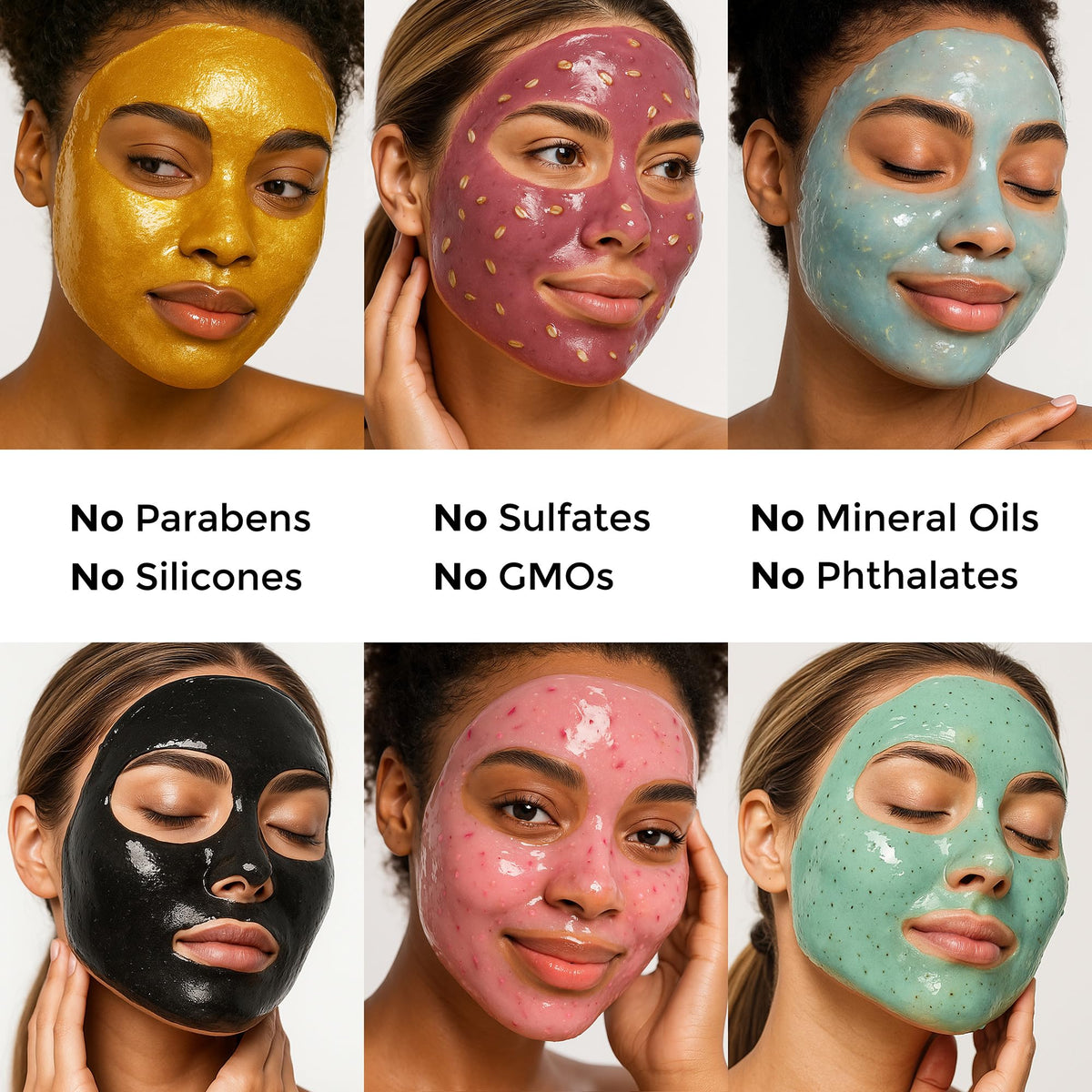 GEMSKIN peel-off removal showing lifted mask and refined skin surface