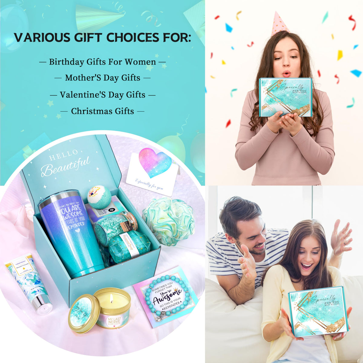 GEMTEND assembled gift box staged in use for effortless gifting benefit