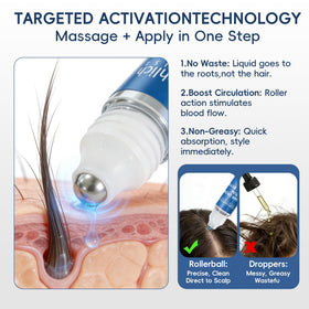 Gemächlich Zu Hause roller tip close‑up for precise, mess‑free application