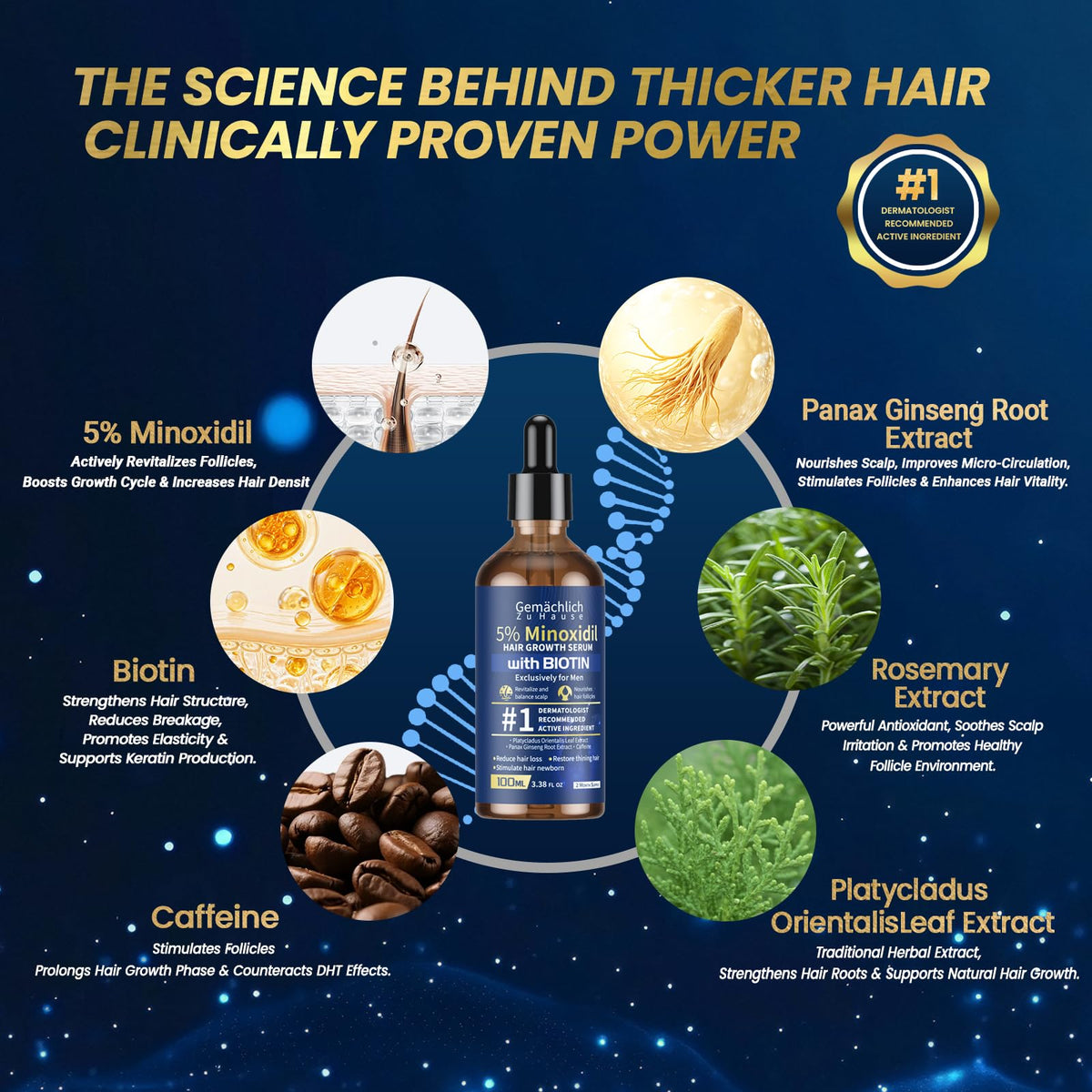 Gemächlich Zu Hause serum texture pouring to show lightweight absorption