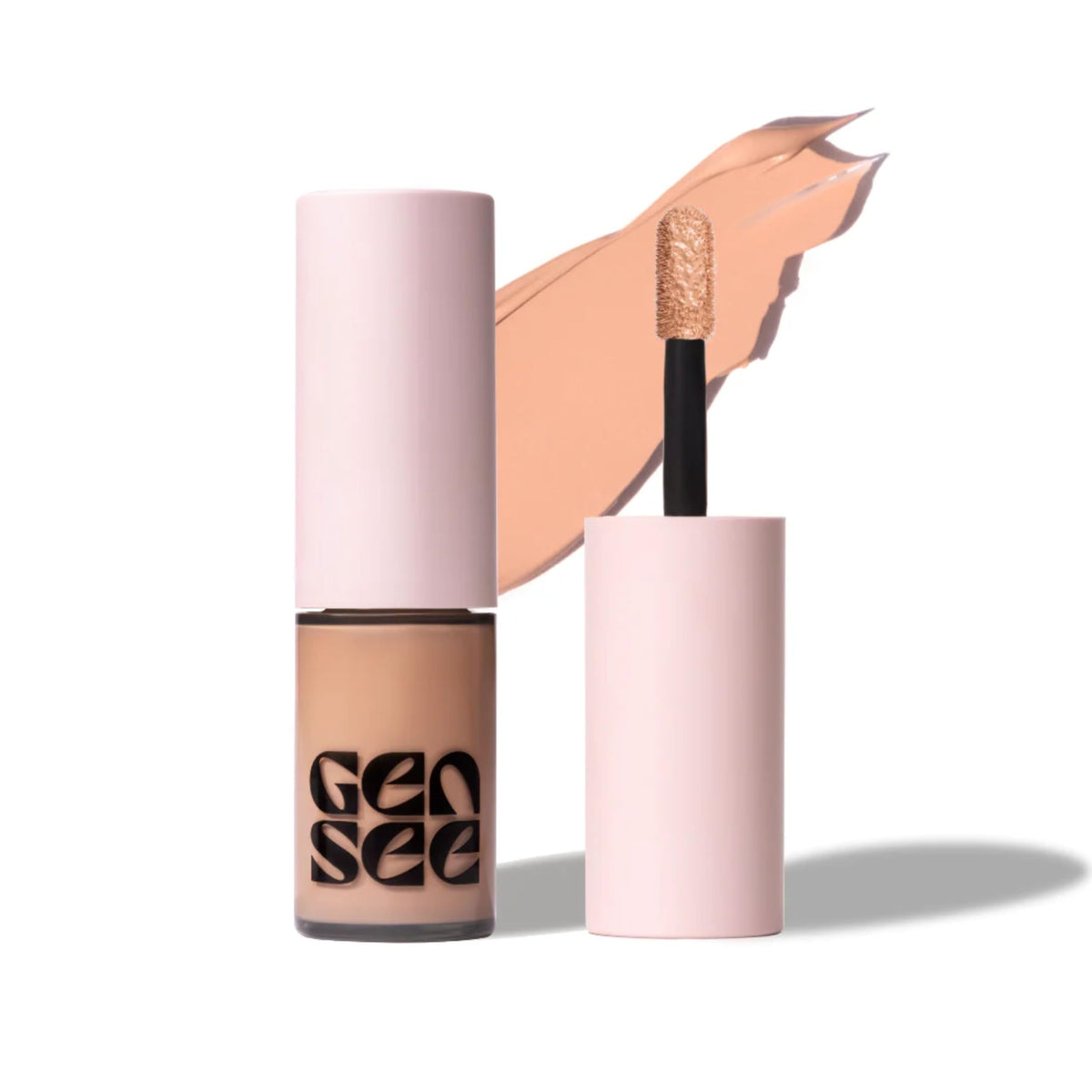 GEN SEE front packaging displaying linen shade and matte finish benefit