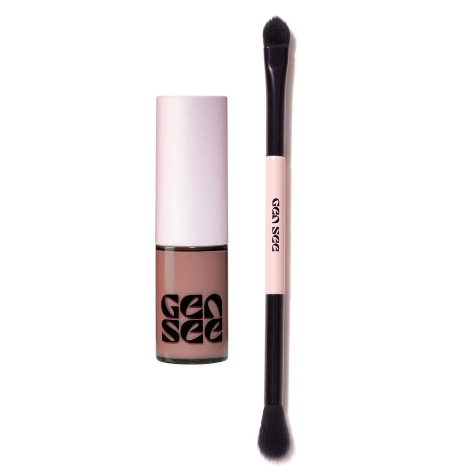 GEN SEE front packaging showing set contents and calming rose tone for easy selection