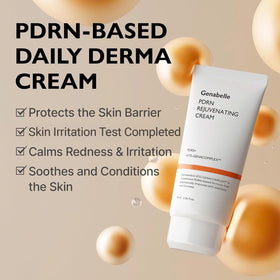 Genabelle close-up of cream swirl showing rich texture and barrier support benefit