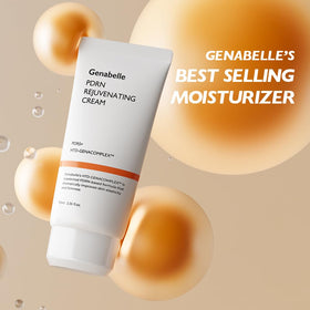 Genabelle open jar cream texture highlighting smooth absorbent formula benefit