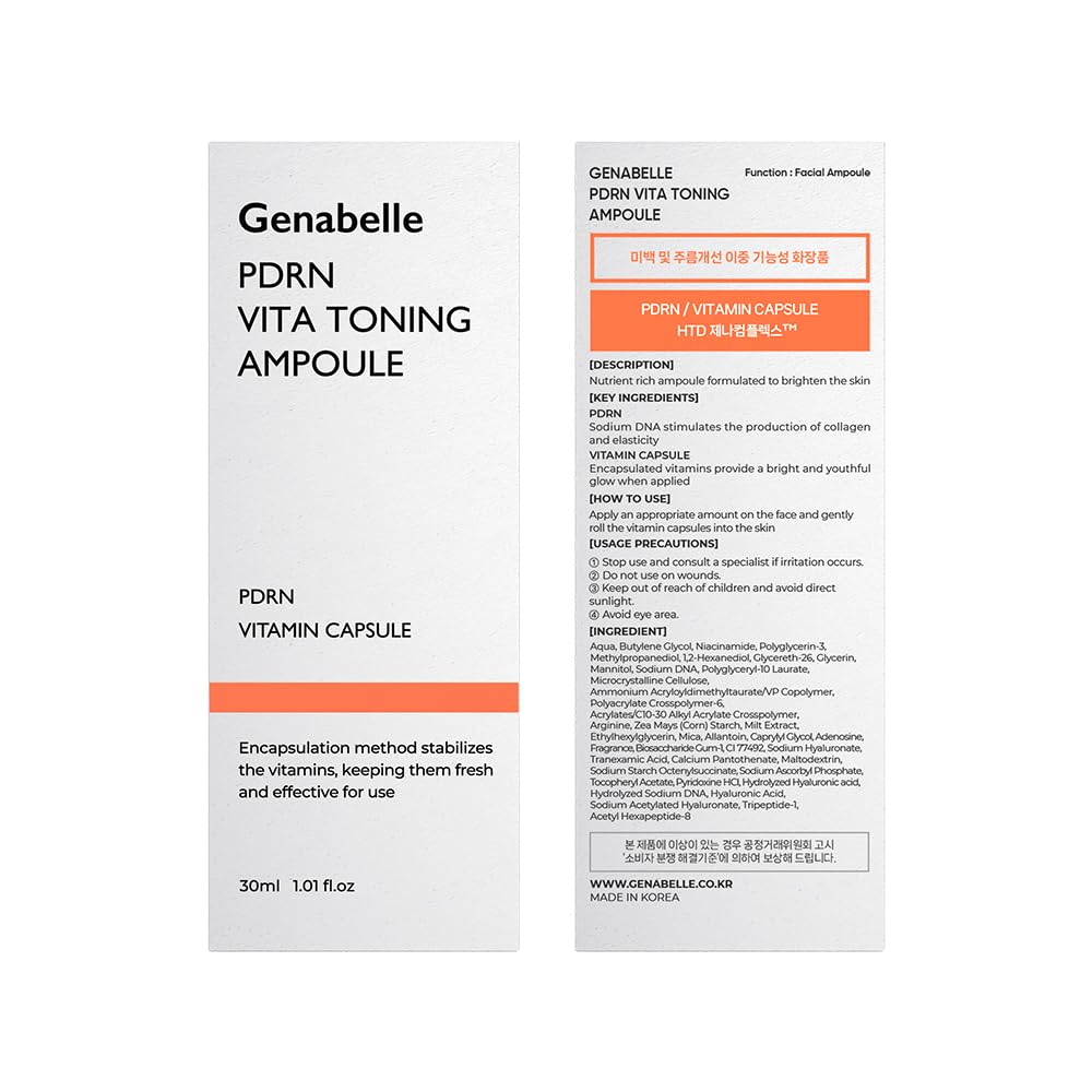 Genabelle on bathroom shelf in lifestyle shot showing elegant routine integration