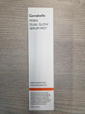 Genabelle mist in hand size comparison showing 3.4 fl.oz portability for daily use