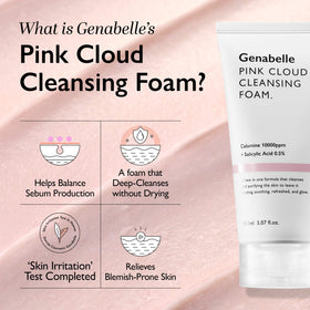 Genabelle pump action dispensing foam for easy, mess-free application
