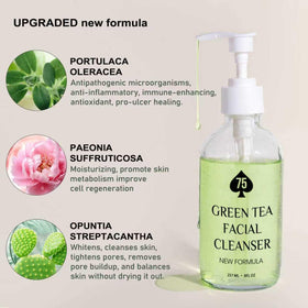 Generic 75 green tea and kale extract ingredients showcasing antioxidants