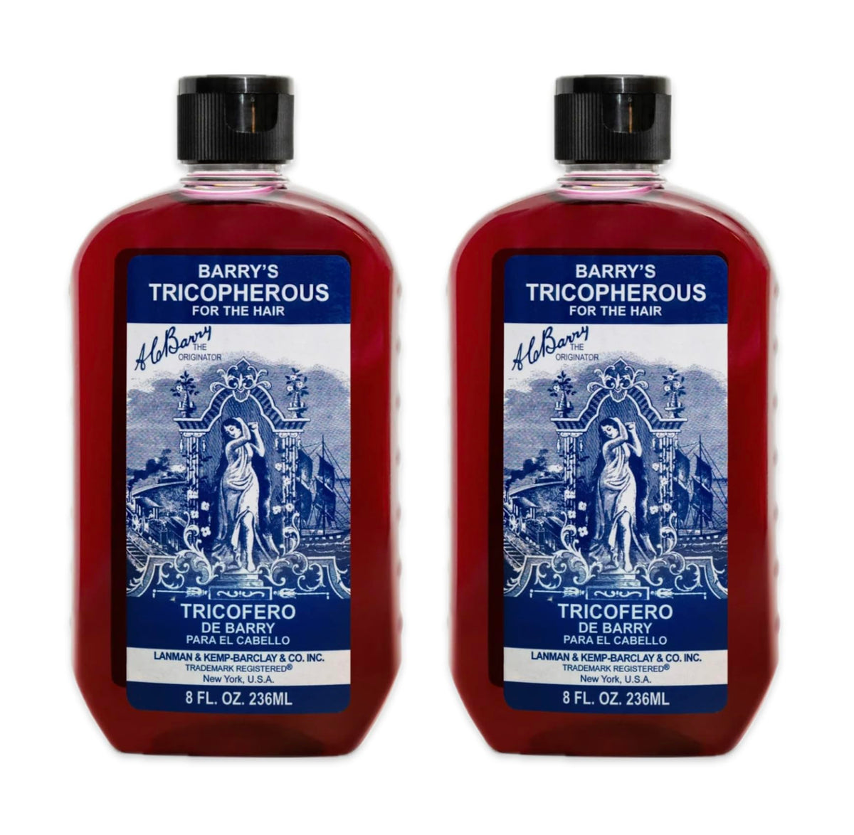 Generic Barrys bottle front packaging showing label and size, highlighting reliable everyday shine