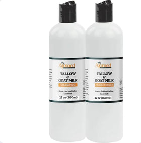 generic bottles with hand for scale, shows 12 oz size benefit