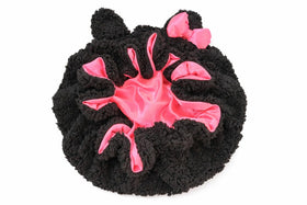 Generic brand cat-eared bonnet front view showing fit and playful style for comfortable sleep