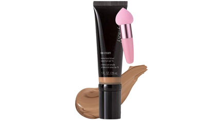 Generic CC Cream front packaging showing SPF and natural coverage benefits