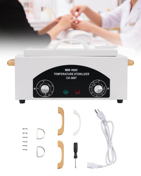 Generic cleaning box front view showing compact cabinet and controls for fast prep