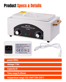 Generic cleaning box packaging and accessories display ready-to-use out of the box