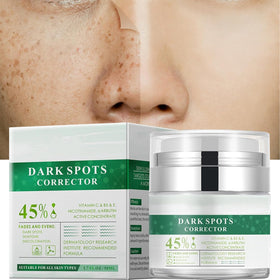 Generic front packaging showing 50 ml cream and clear product branding benefits