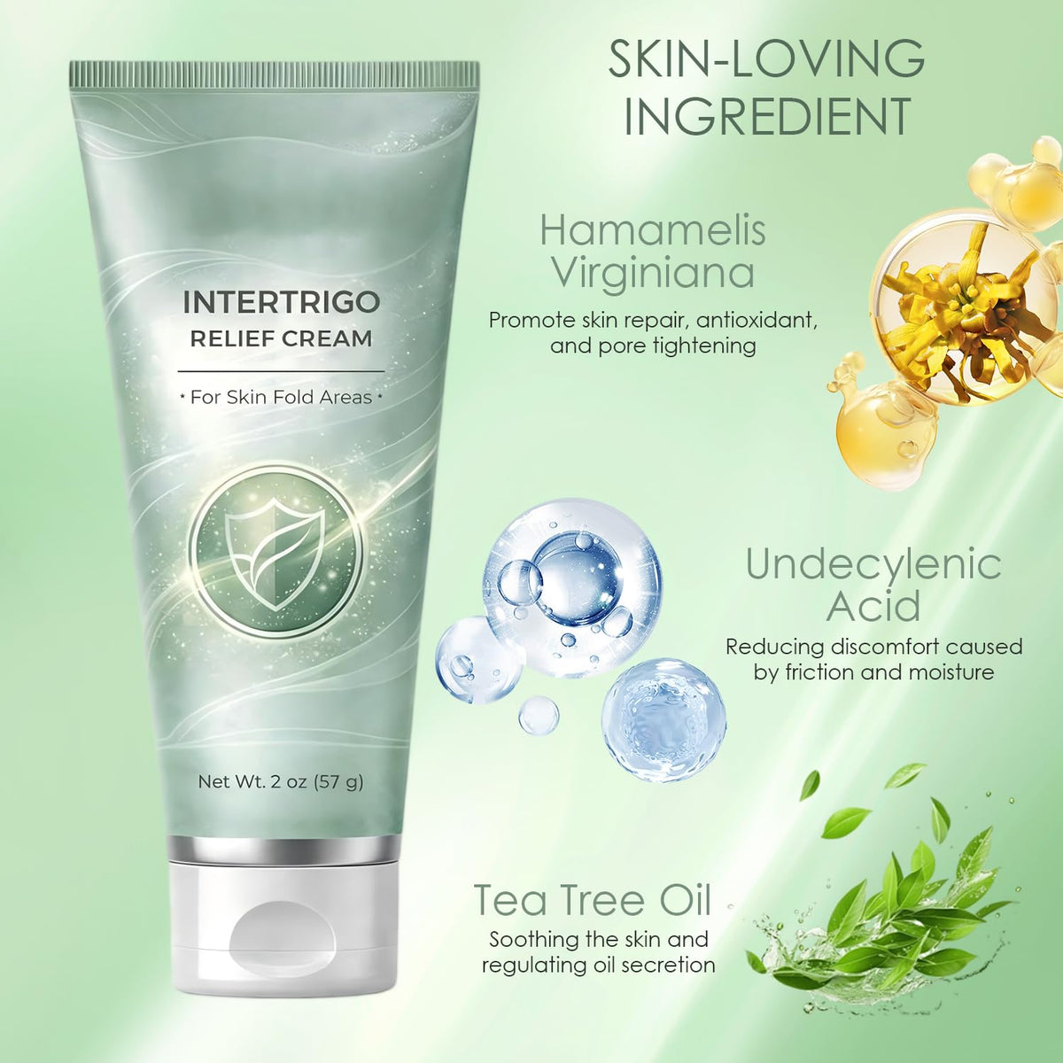 Generic close-up of creamy texture demonstrating fast-absorbing formula and non-greasy finish