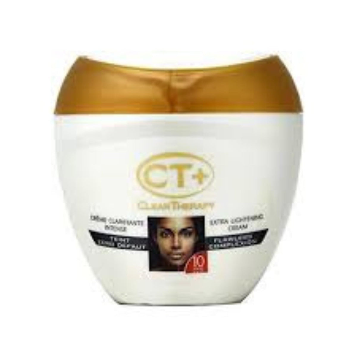 Generic CT+ Clear Therapy Cream front packaging showing size and moisturizing benefit