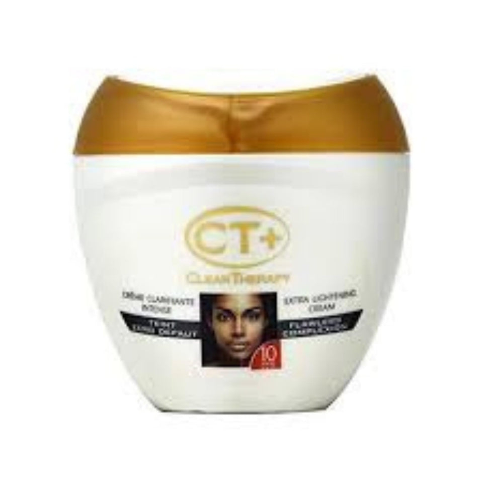 Generic CT+ Clear Therapy Cream front packaging showing size and moisturizing benefit