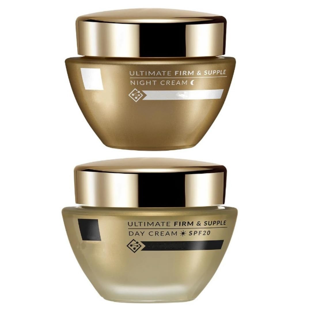 Generic brand close-up of day cream texture demonstrating lightweight, moisturizing finish