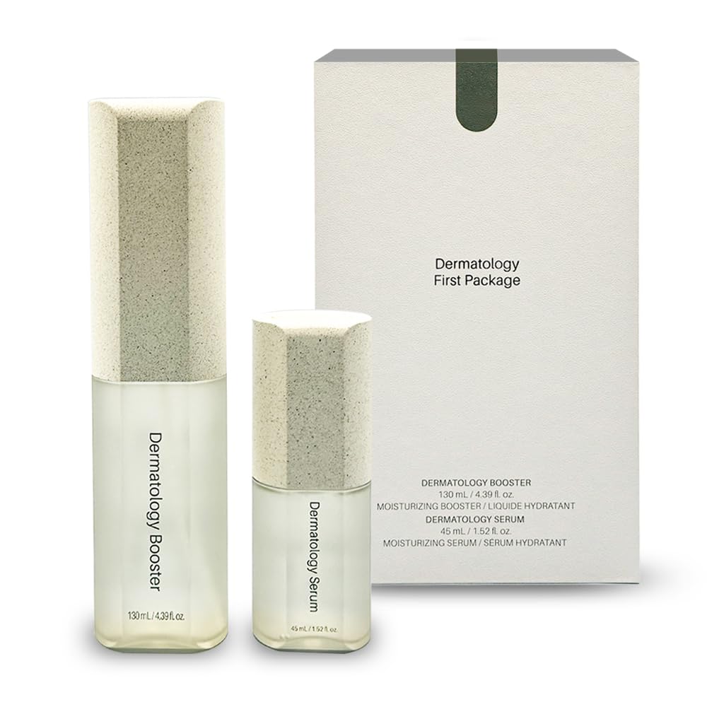 Generic brand close-up of booster and serum texture during application to hydrate and soothe skin