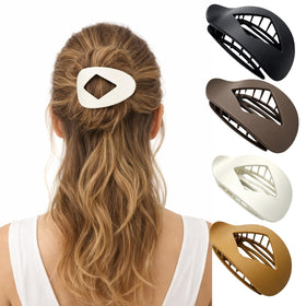 Generic duckbill hair clips front packaging showing all four colors and neat presentation