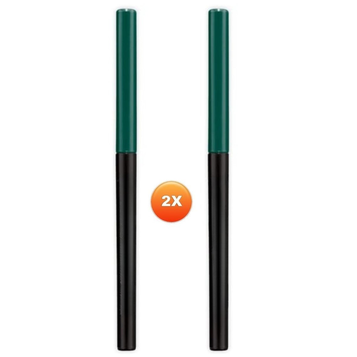 Generic size comparison with coin showing compact retractable pencil and travel convenience