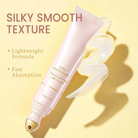 Generic brand fine line filler in makeup bag lifestyle portability and on-the-go benefit
