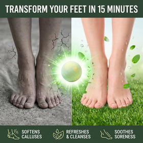 Generic lifestyle image of feet soaking on a couch for calming recovery